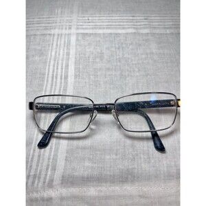 Marcolin Eyewear MA3015 Black 008 Wide Metal Eyeglasses Frames Only 54-18-145
